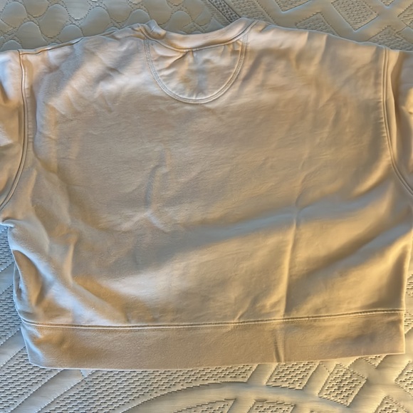 Girlfriend Collective Cropped Crewneck Sweatshirt Size Medium - Picture 3 of 3